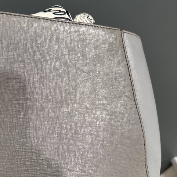 Fendi Grey Saffiano Leather Sac 2Jours Elite Tote – Mini - Picture 5 of 6